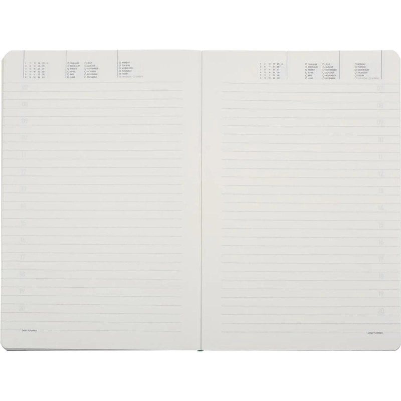 Ежедневник недатированный А5, 136л, MEGAPOLIS FLEX морская волна 3-531/15