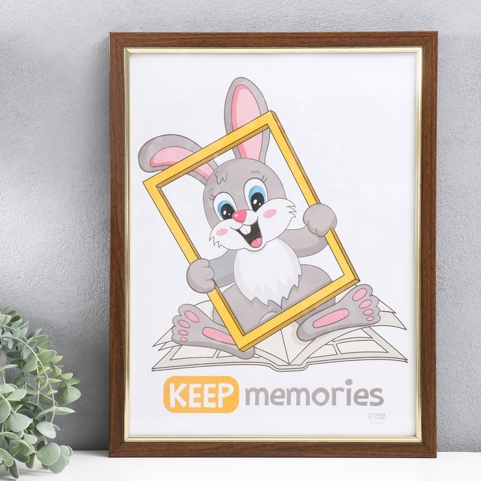 Фоторамка пластик Фоторамка пластик "Плаза" 30х40 см (стекло), 2014-86