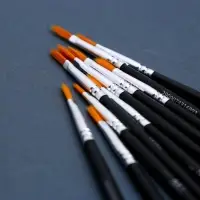 Кисть для рисования синтетика плоская №1