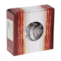 Крючок для штор CAPPIO KS038, d=11 см, цвет серебро золото, 2 шт