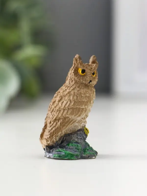 Фигурка полистоун &laquo;Лесной филин&raquo;, 2&times;2.7&times;4.7 см