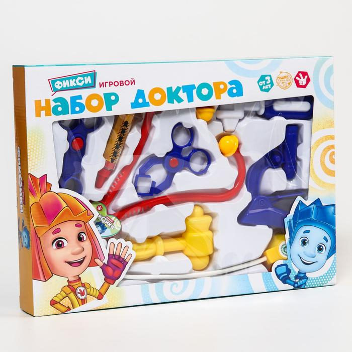 Игровой набор доктора, Фиксики, в коробке, МИКС Игровой набор доктора, Фиксики, в коробке, МИКС