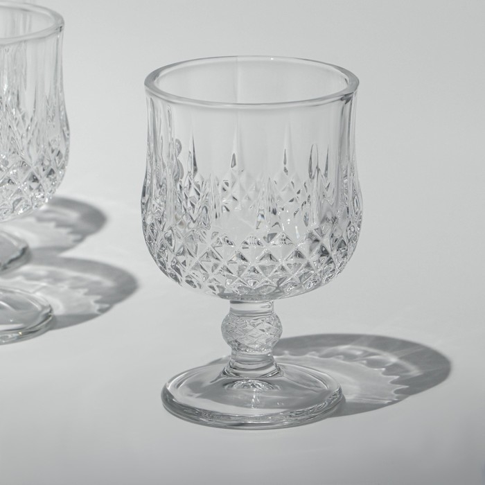 Набор фужеров, стеклянный, d=7.3 см, h=12 см, 205 мл, 6 шт Набор фужеров, стеклянный, d=7.3 см, h=12 см, 205 мл, 6 шт