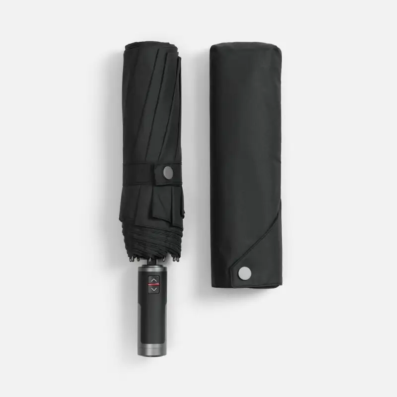 Зонт складной Regenfall, черный