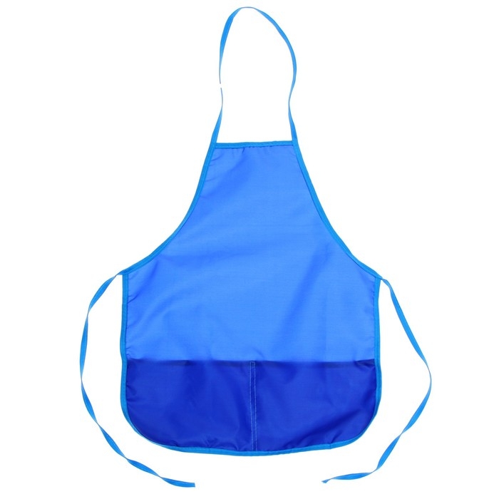 Фартук для труда + нарукавники, 490 х 390/250 х 160 мм, размер S (рост 116-146), Calligrata, Фартук для труда + нарукавники, 490 х 390/250 х 160 мм, размер S (рост 116-146), Calligrata, "Стандарт", синий