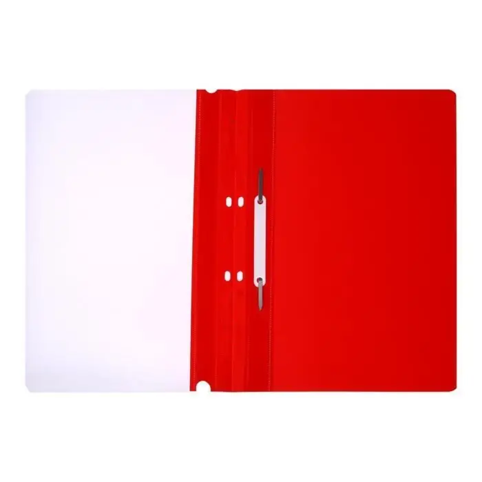 Папка-скоросшиватель Calligrata, А4, 180 мкм, красная, прозрачный верх, с перфорацией Папка-скоросшиватель Calligrata, А4, 180 мкм, красная, прозрачный верх, с перфорацией