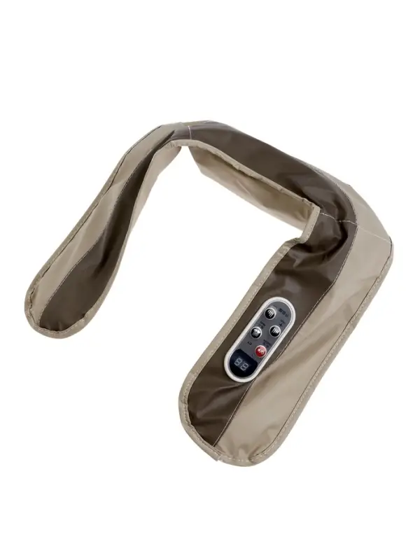 Массажёр для спины и шеи Luazon, наплечный, пульт, 99 режимов, 220 В Массажёр для спины и шеи Luazon, наплечный, пульт, 99 режимов, 220 В