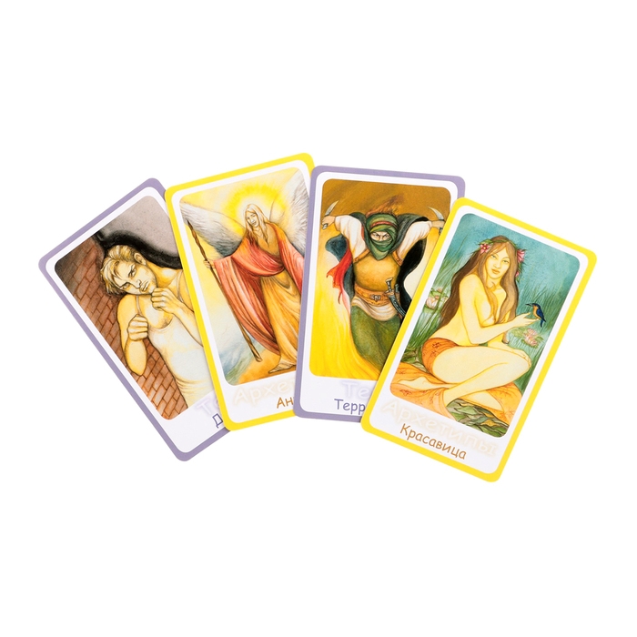 Карты Таро, книга Карты Таро, книга "Архетипы и тени Спеццано", 90 л, карта 7.5 х 12.5 см