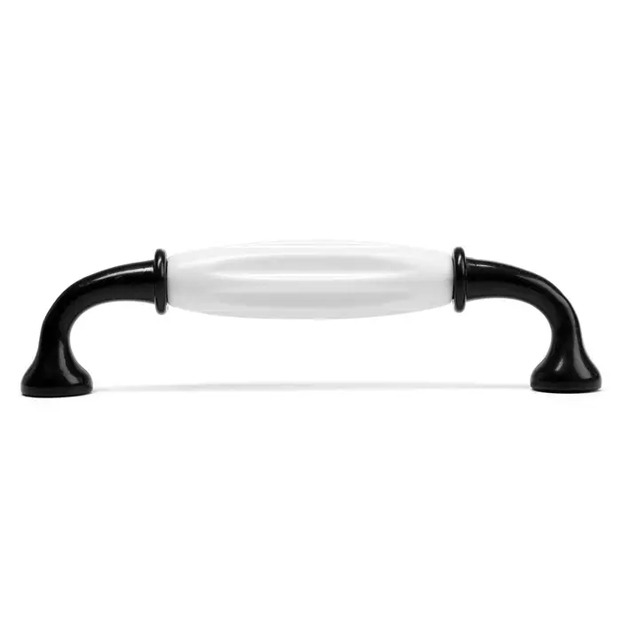 Ручка-скоба CAPPIO RSC012, пластик, м/о 128 мм, цвет черный Ручка-скоба CAPPIO RSC012, пластик, м/о 128 мм, цвет черный