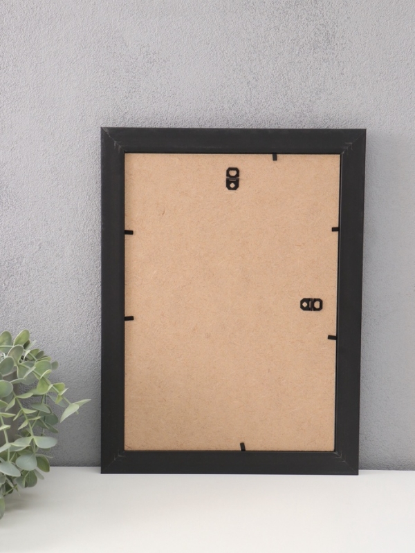 Фоторамка пластик Фоторамка пластик "МИРАМ" 21х29,7 см (A4), серебро