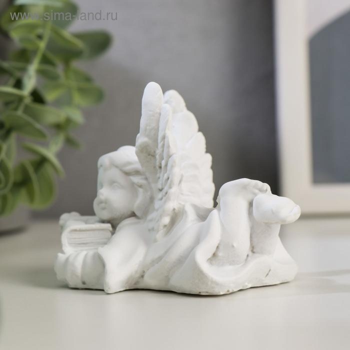 Сувенир полистоун Сувенир полистоун "Белоснежный ангел с библией" МИКС 7х5х8,5 см