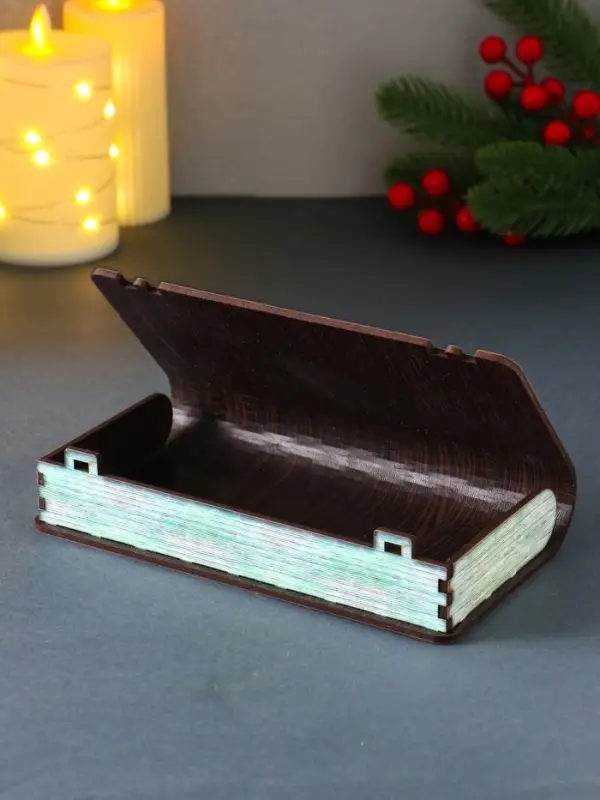 Купюрница новогодняя 5000 руб "Приношу богатство" 18х9,5х3,5 см