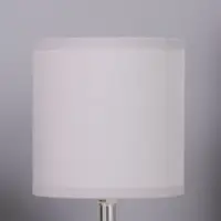 Лампа настольная RISALUX &laquo;Бриз&raquo;, 40 Вт, Е14, серая, 13&times;13&times;25 см