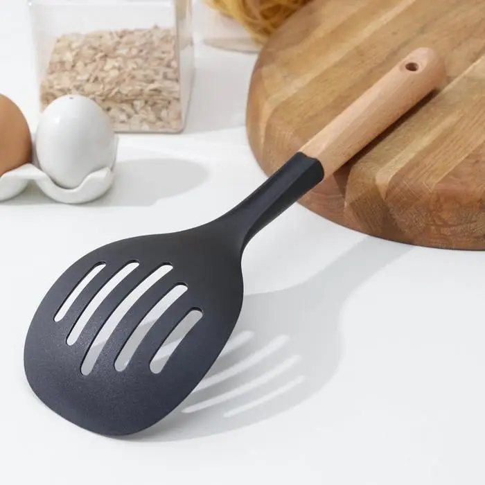 Шумовка Доляна Margo, 30 см, цвет чёрный Шумовка Доляна Margo, 30 см, цвет чёрный