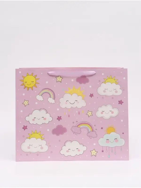 Пакет ламинированный &laquo;Милые облака&raquo;, XL  49 &times; 40 &times; 19 см