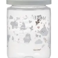 Бутылочка для кормления, широкое горло &Oslash;50 мм, +0мес., 180 мл, набор 2 шт. M&B