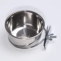 Кормушка для клетки, 300 мл, с креплением на винтах