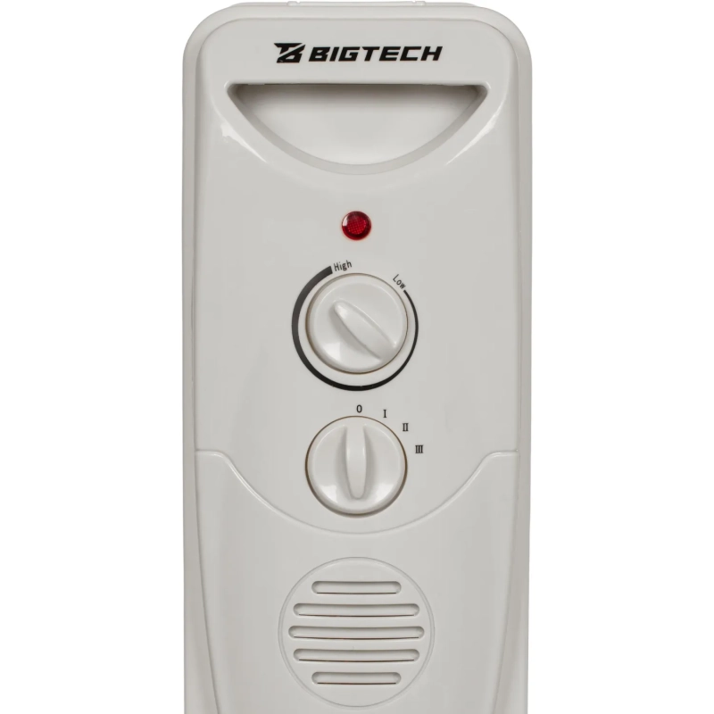 Радиатор BigTech WBH001 10A, масляный (5 секций 1000 Вт)
