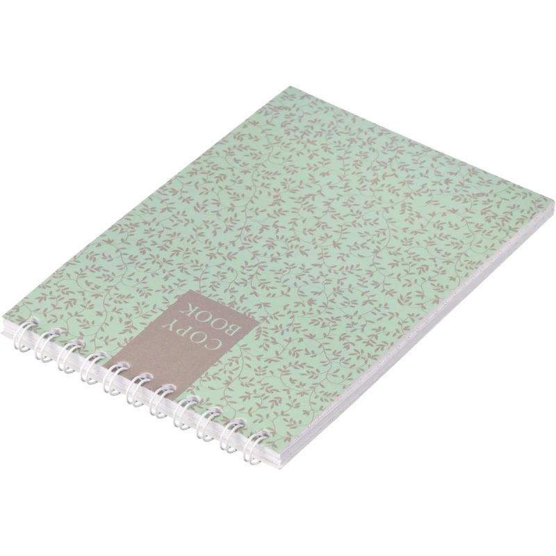 Блокнот А6,60л,точка,греб.верхн,обл.глянц.лам. Attache Fleur Мята