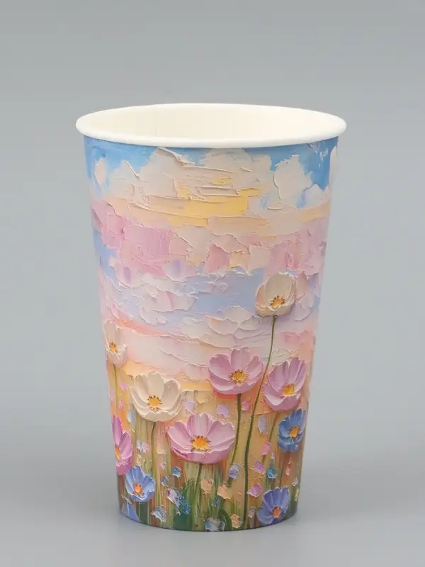 Стакан для цветов &laquo;Цветы&raquo;, 400 мл