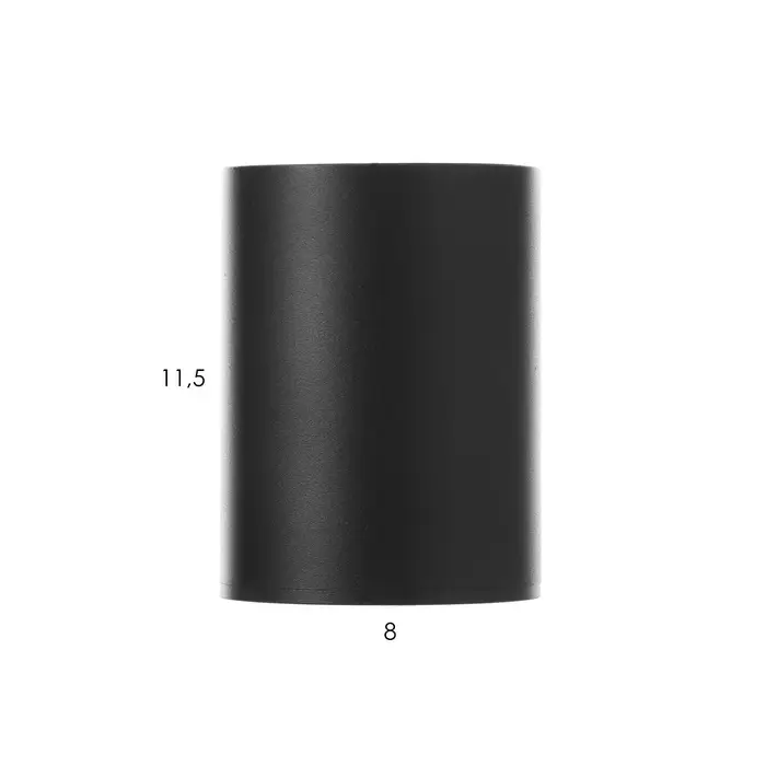 Светильник &laquo;Балло&raquo; GU10 черно-золотой 8.5&times;8.5&times;10 см