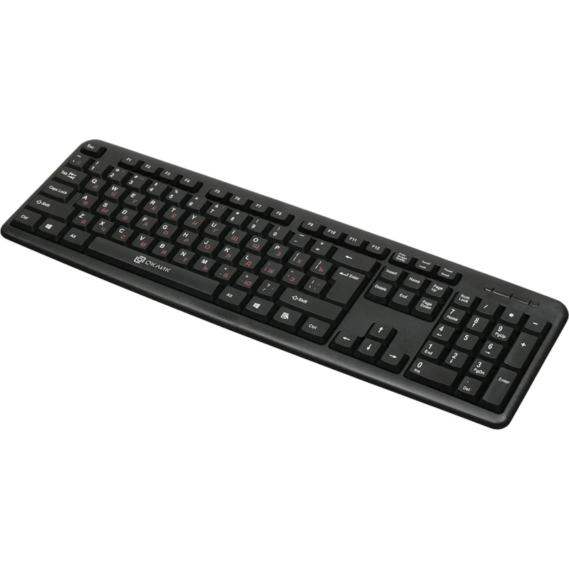 Клавиатура Oklick 90MV2 черный USB
