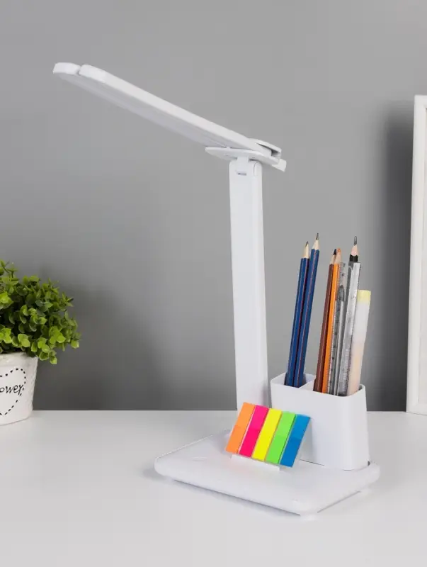 Настольная лампа сенсорная &laquo;Раздвижная&raquo; LED 15 Вт АКБ USB белый 45&times;30&times;17 см RISALUX