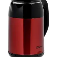 Чайник электрический Sakura SA-2168MBR, 1.8 л, металлический, чёрно-красный Чайник электрический Sakura SA-2168MBR, 1.8 л, металлический, чёрно-красный
