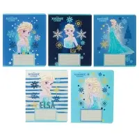 Тетрадь 18 листов в клетку &laquo;Холодное сердце DISNEY&raquo;, обложка мелованный картон, блок офсет, МИКС
