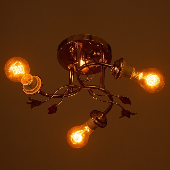 Люстра Люстра "Дикс" бп 3х40Вт Е27 Золото МОДЕЛЬ: 2612366