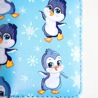 Кошелёк на молнии Выбражулька, голубой