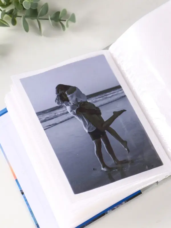 Фотоальбом 100 фото "Маяк" 10X15см, ПП карм., голубой