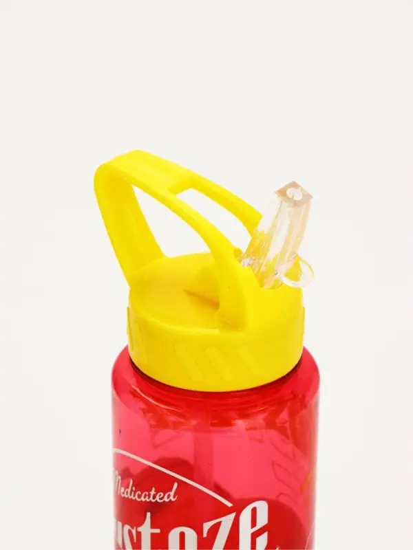 Бутылка пластиковая с трубочкой-непроливайкой &laquo;Машинка&raquo;, 750 мл