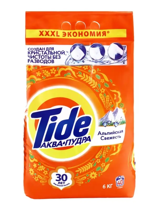 Стиральный порошок Tide &laquo;Альпийская свежесть&raquo;, автомат, 6 кг