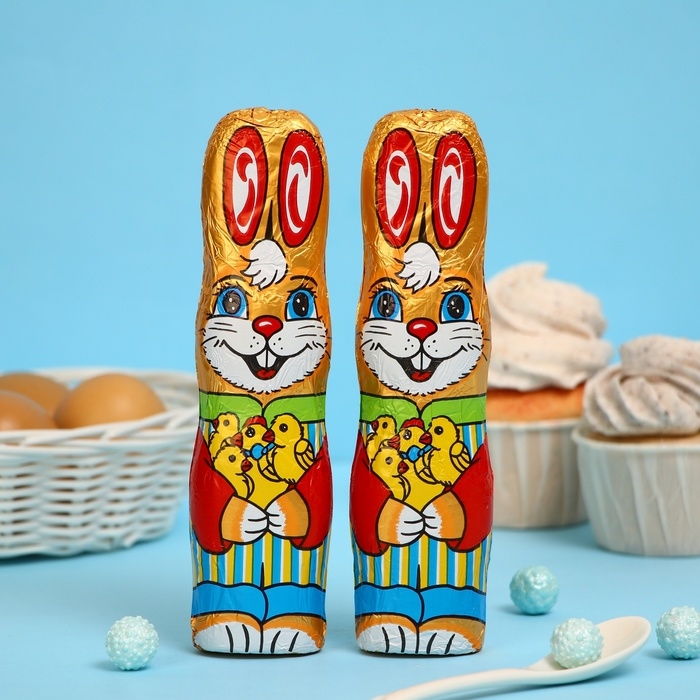 Молочный шоколад Easter bunnies, 120 г Молочный шоколад Easter bunnies, 120 г