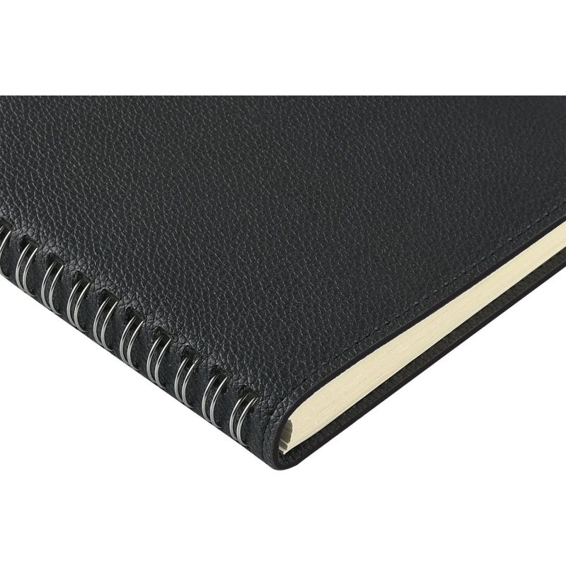 Ежедневник недатированный А5 ALBA черный, 136л 3-783/01