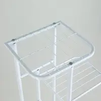 Подставка для цветов Greengo, 7 полок, 43&times;22&times;126 см, напольная, металл, белая