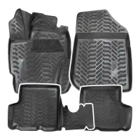 Коврики в салон 3D Renault Duster / Kaptur 4WD (2015-) AVS SK-34 (4 шт.)