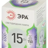 Лампа светодиодная LED 15 Вт 1500Лм 6500К груша холодный E27 220-240В LED A60-15W-865-E27 Green Line