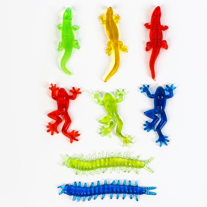 Липучка «Жуткие гады», цвета МИКС, в банке Липучка «Жуткие гады», цвета МИКС, в банке