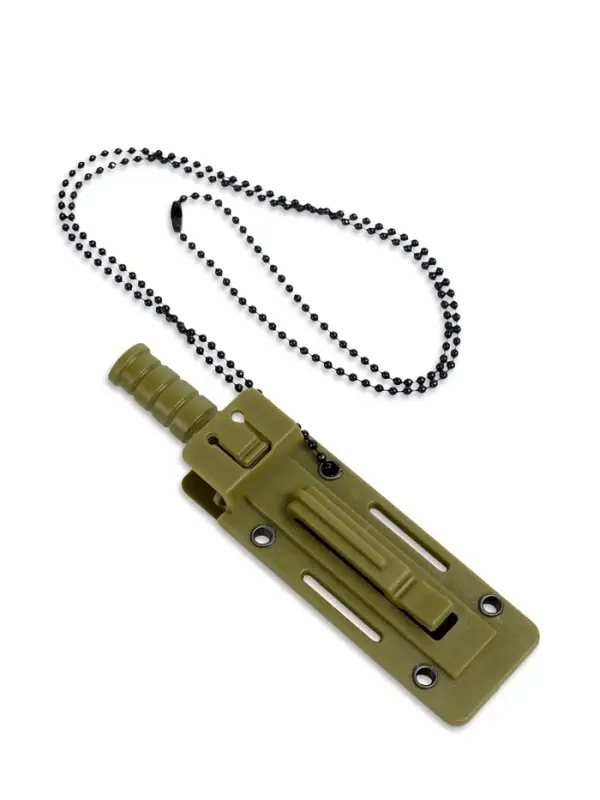 Нож-брелок &laquo;Аркелл&raquo;, 9 см, клинок 50 мм/1.5 мм, зеленый