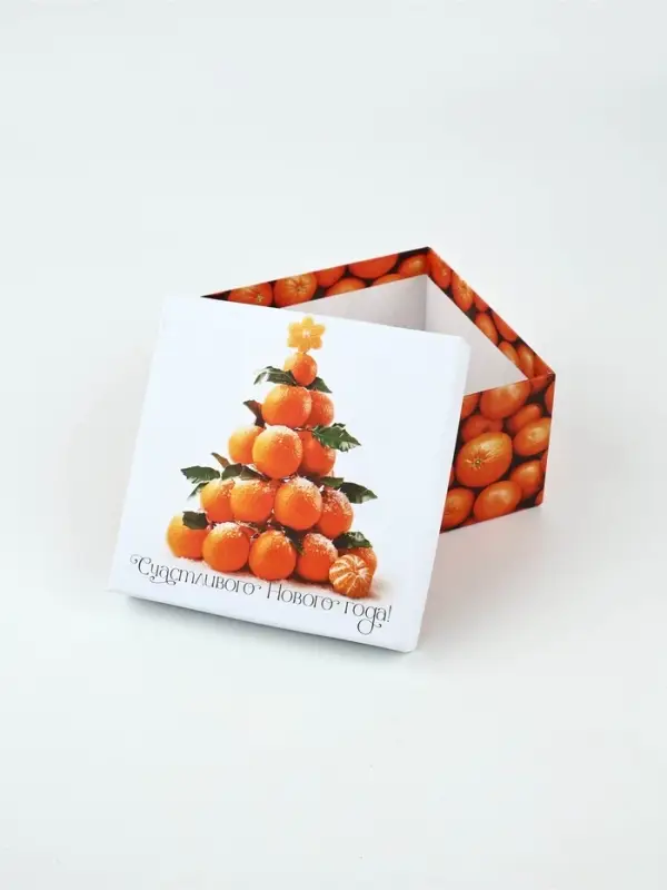 Набор подарочных коробк 6 в 1 «Яркие мандарины», 10×10×6–20×20×11 см Набор подарочных коробк 6 в 1 «Яркие мандарины», 10×10×6–20×20×11 см