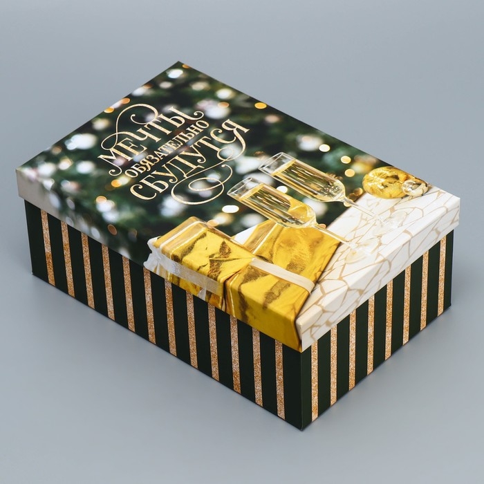 Набор подарочных коробок 10 в 1 «Елочные игрушки», 12 х 7 х 4 - 32.5 х 20 х 12.5 см, Новый год Набор подарочных коробок 10 в 1 «Елочные игрушки», 12 х 7 х 4 - 32.5 х 20 х 12.5 см, Новый год