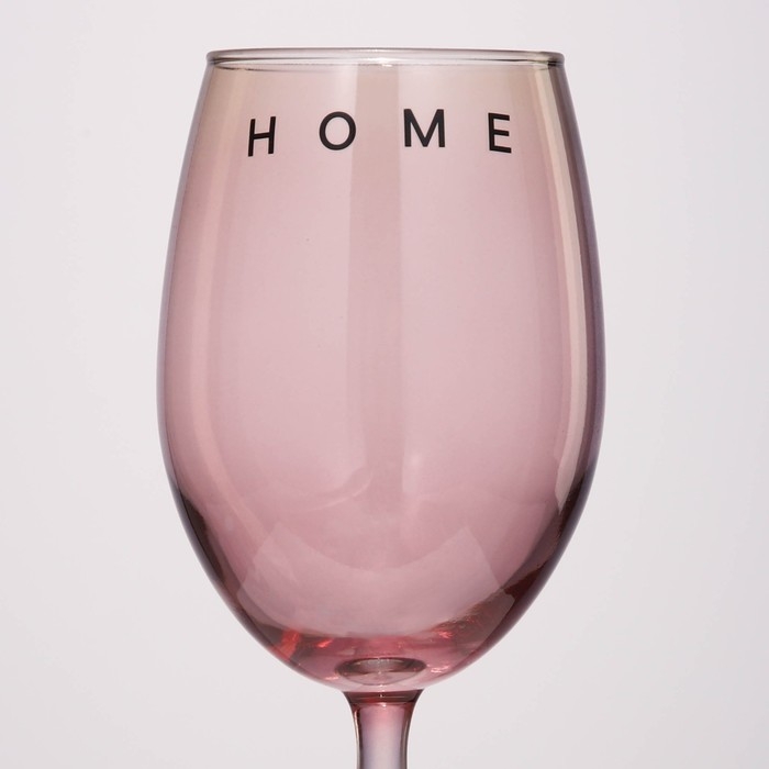Бокал для вина «Home», 360 мл, розовый Бокал для вина «Home», 360 мл, розовый