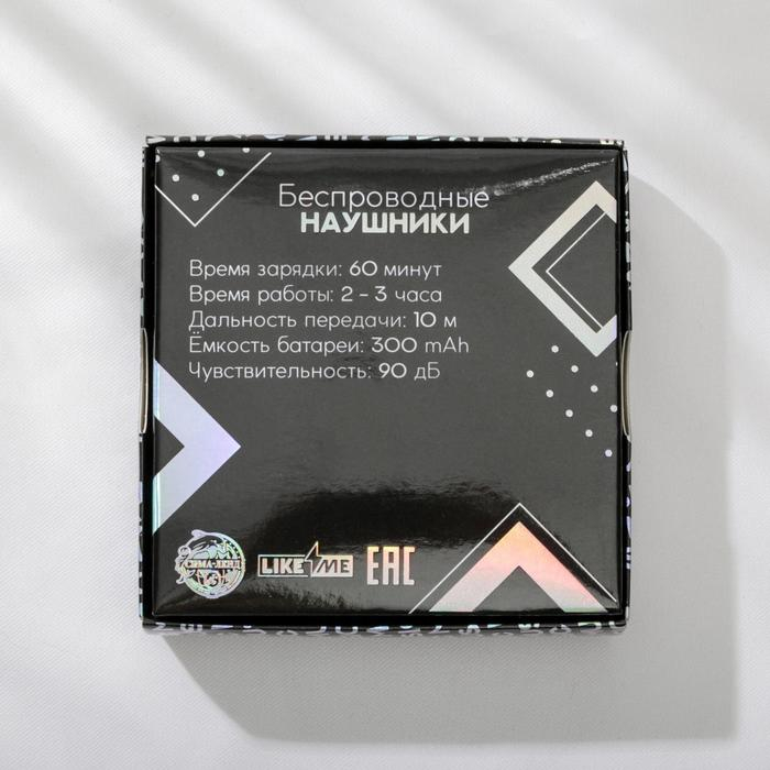 Наушники беспроводные «Котик», 9,7 х 9,7 см Наушники беспроводные «Котик», 9,7 х 9,7 см