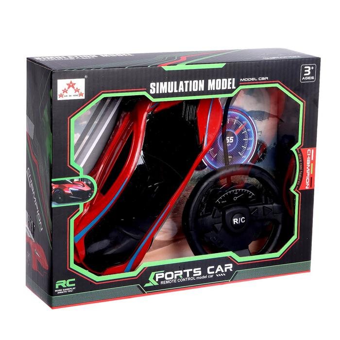 Машина радиоуправляемая «Купе», работает от батареек, МИКС Машина радиоуправляемая «Купе», работает от батареек, МИКС