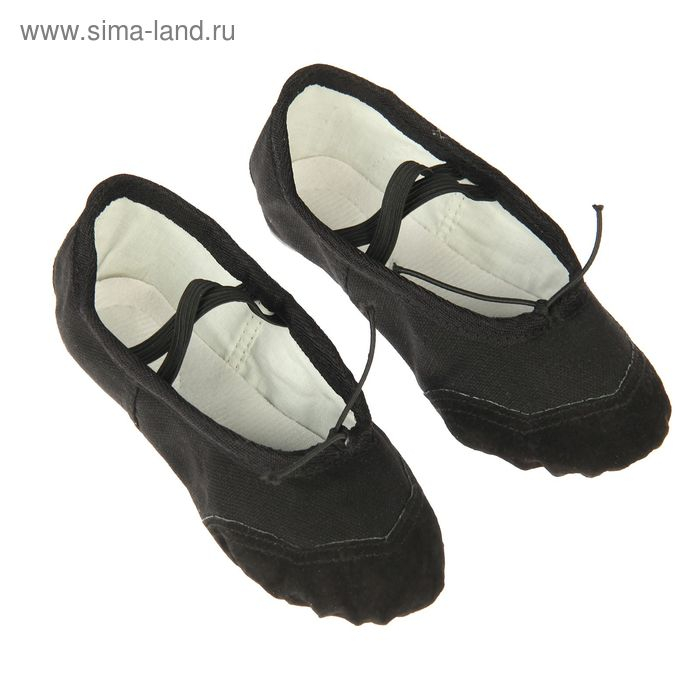 Балетки спортивные, р. 35, длина стопы 21,5 см, цвет чёрный Балетки спортивные, р. 35, длина стопы 21,5 см, цвет чёрный