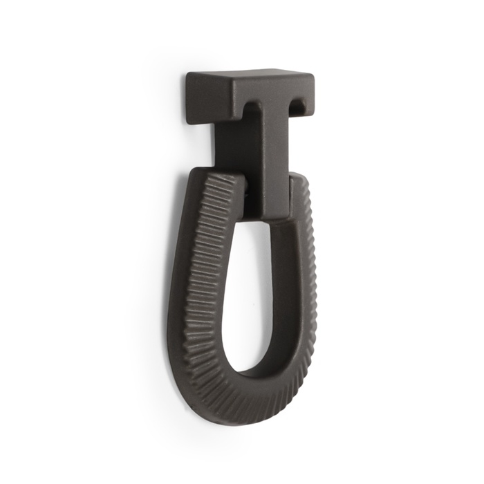 Ручка-кнопка CAPPIO EARRING, алюминий, цвет графит Ручка-кнопка CAPPIO EARRING, алюминий, цвет графит