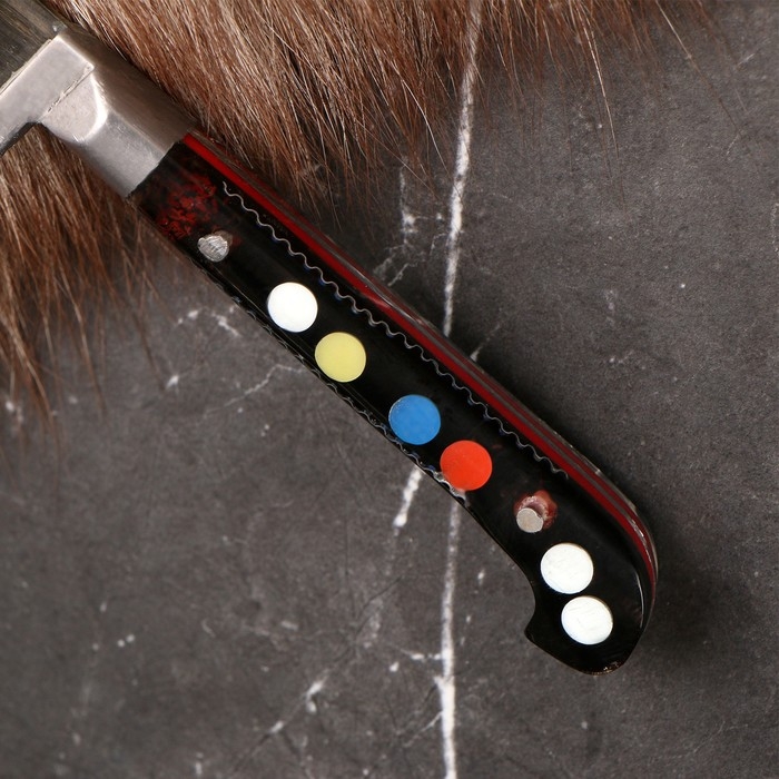 Пчак Шархон, чирчик, рукоять из оргстекла, микс Пчак Шархон, чирчик, рукоять из оргстекла, микс