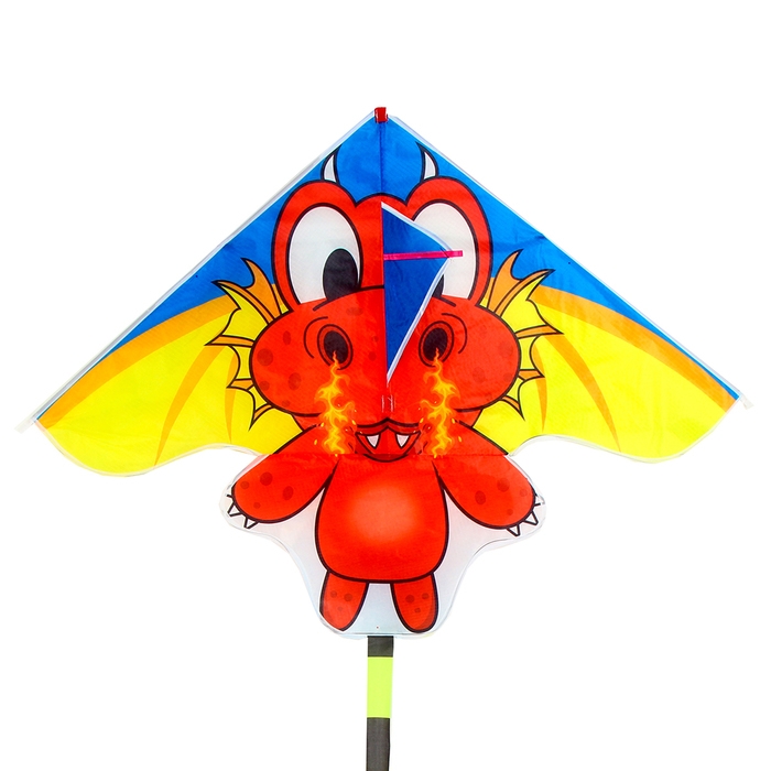 Воздушный змей «Дракоша», цвета МИКС Воздушный змей «Дракоша», цвета МИКС